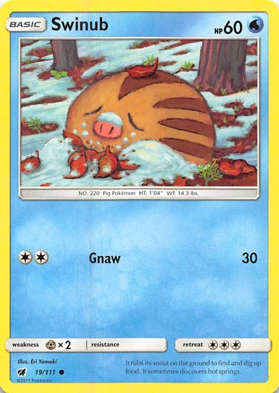 Swinub - 19/111 (Common) [CIN-19-C]