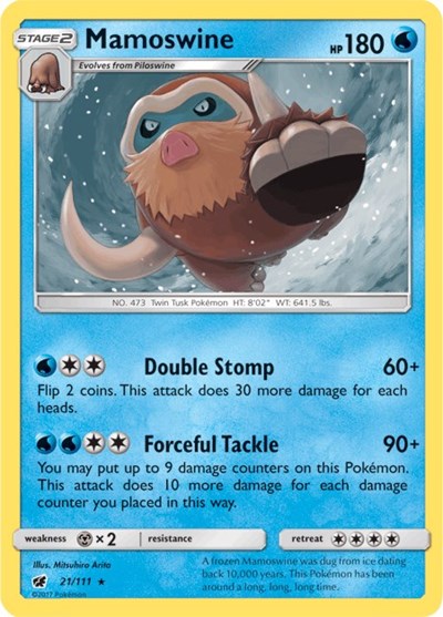 Mamoswine - 21/111 (Rare) [CIN-21-R]