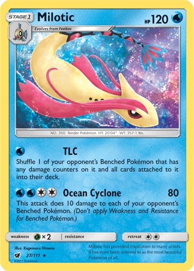 Milotic - 27/111 (Holo Rare) [CIN-27-HR]