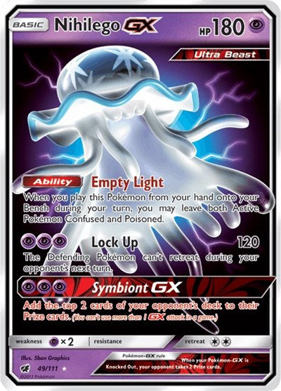 Nihilego GX - 49/111 (Ultra Rare) [CIN-49-UR]