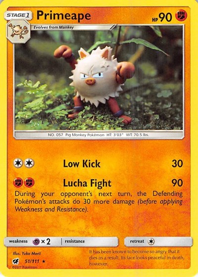Primeape - 51/111 (Rare) [CIN-51-R]