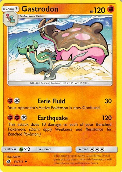 Gastrodon - 54/111 (Uncommon) [CIN-54-U]