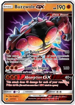 Buzzwole GX - 57/111 (Ultra Rare) [CIN-57-UR]