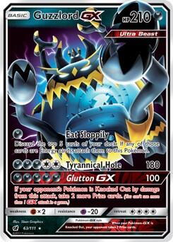 Guzzlord GX - 63/111 (Ultra Rare) [CIN-63-UR]