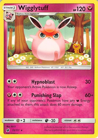 Wigglytuff - 72/111 (Rare) [CIN-72-R]