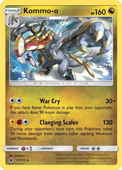 Kommo-o - 77/111 (Rare) [CIN-77-R]