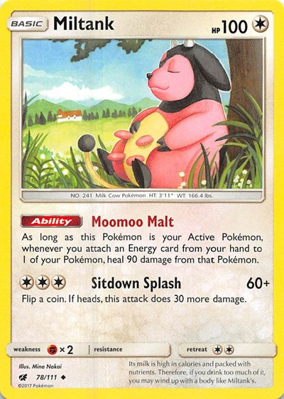 Miltank - 78/111 (Uncommon) [CIN-78-U]