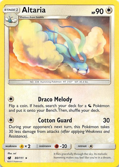 Altaria - 80/111 (Rare) [CIN-80-R]