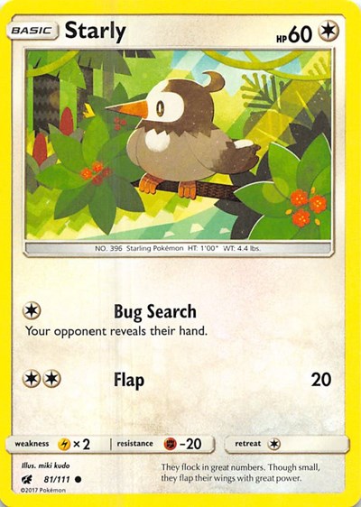 Starly - 81/111 (Common) [CIN-81-C]