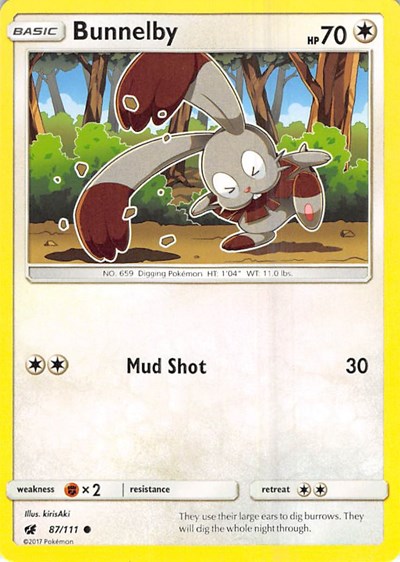 Bunnelby - 87/111 (Common) [CIN-87-C]