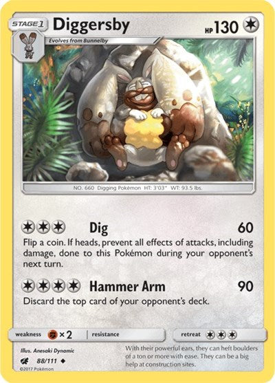 Diggersby - 88/111 (Uncommon) [CIN-88-U]