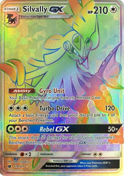 Silvally GX - 119/111 (Secret Rare) [CIN-119-SR]