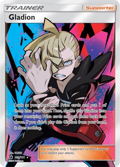 Gladion - 109/111 (Ultra Rare) [CIN-109-UR]