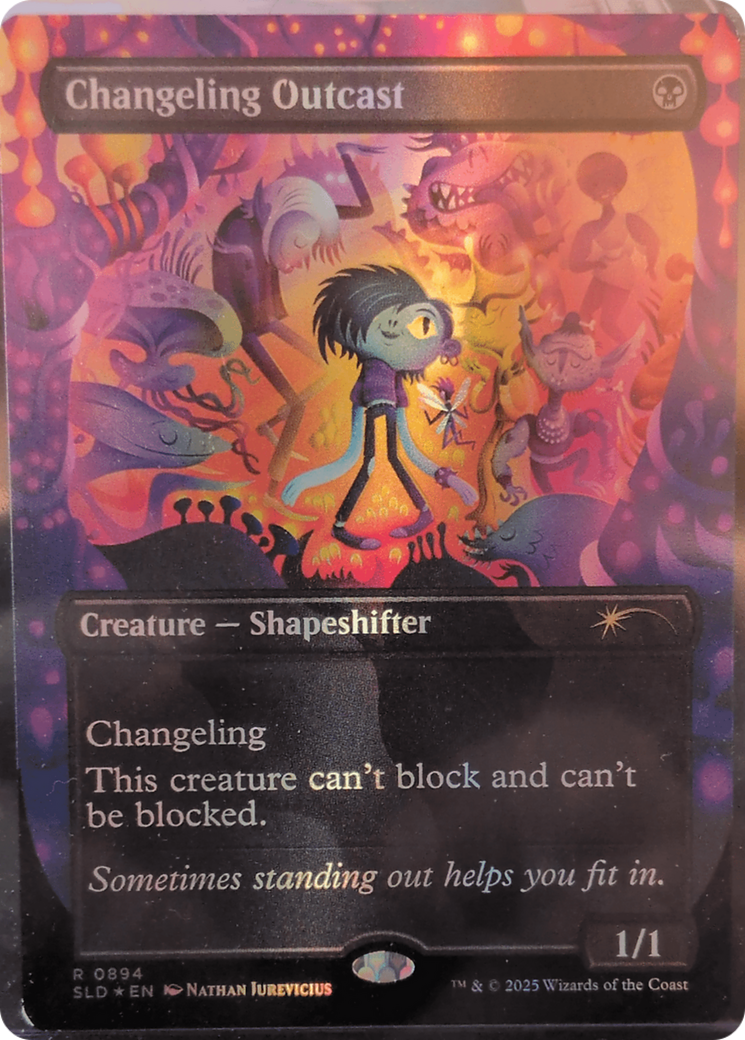 Changeling Outcast - Borderless - Full Art [SLD-894]