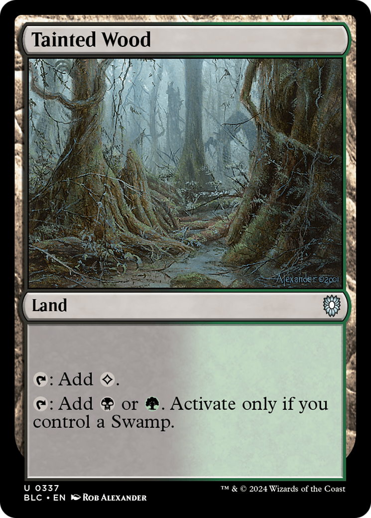 Tainted Wood [BLC-337]