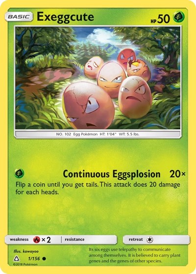 Exeggcute - 1/156 (Common) [UPR-1-C]