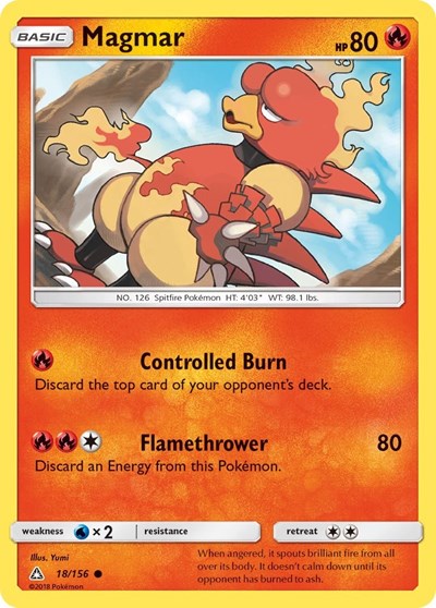 Magmar - 18/156 (Common) [UPR-18-C]