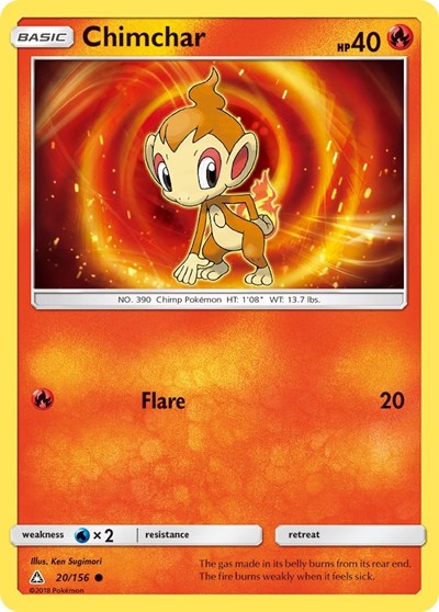 Chimchar - 20/156 (Common) [UPR-20-C]