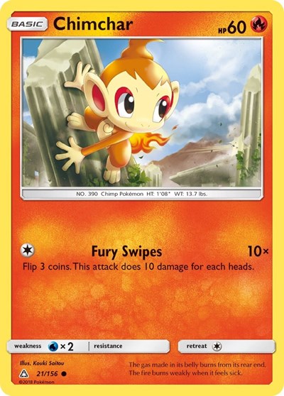 Chimchar - 21/156 (Common) [UPR-21-C]