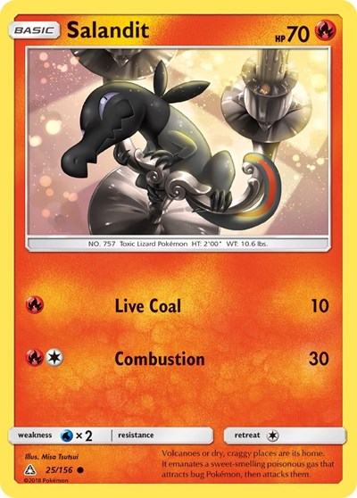 Salandit - 25/156 (Common) [UPR-25-C]