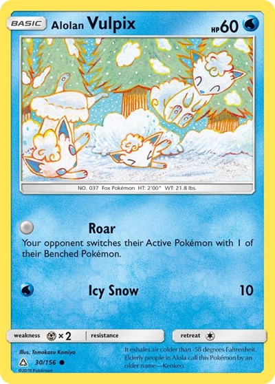 Alolan Vulpix - 30/156 (Common) [UPR-30-C]