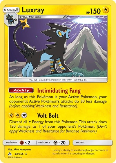 Luxray - 48/156 (Holo Rare) [UPR-48-HR]