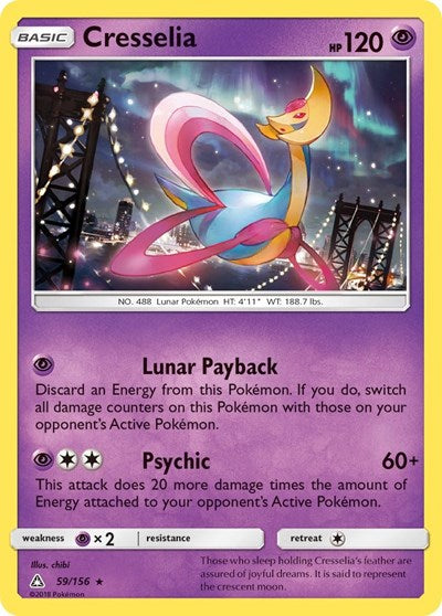 Cresselia - 59/156 (Holo Rare) [UPR-59-HR]