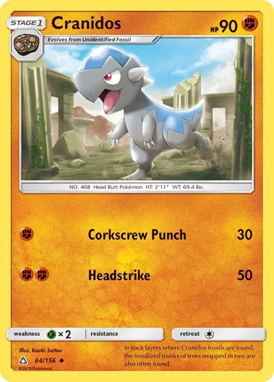 Cranidos - 64/156 (Uncommon) [UPR-64-U]