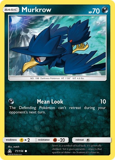 Murkrow - 71/156 (Common) [UPR-71-C]