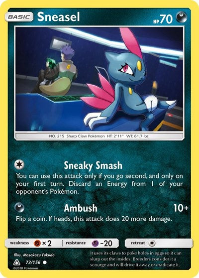 Sneasel - 73/156 (Common) [UPR-73-C]