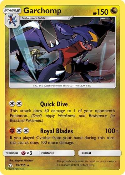 Garchomp - 99/156 (Rare) [UPR-99-R]