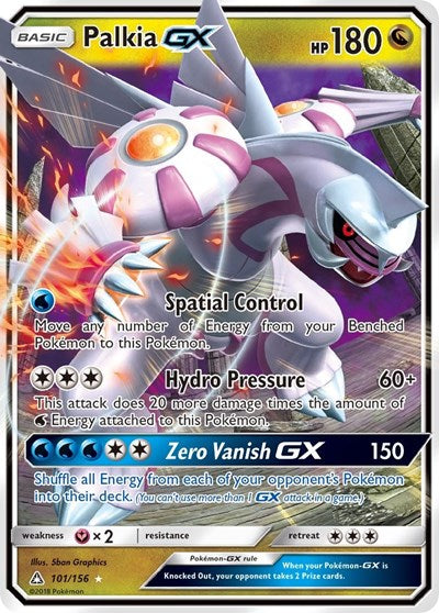 Palkia GX - 101/156 (Ultra Rare) [UPR-101-UR]
