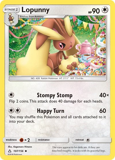 Lopunny - 107/156 (Uncommon) [UPR-107-U]