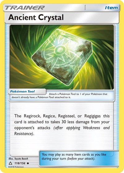 Ancient Crystal - 118/156 (Uncommon) [UPR-118-U]