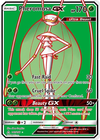 Pheromosa GX - 140/156 (Ultra Rare) [UPR-140-UR]