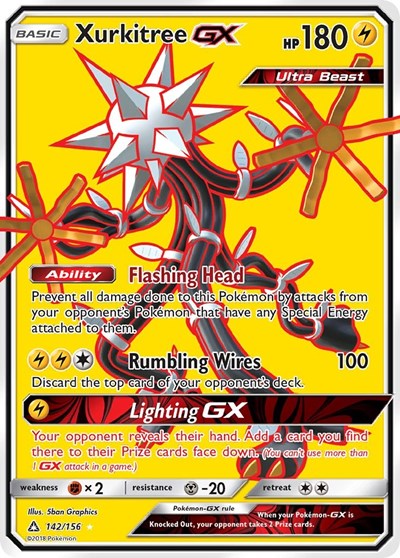 Xurkitree GX - 142/156 (Ultra Rare) [UPR-142-UR]