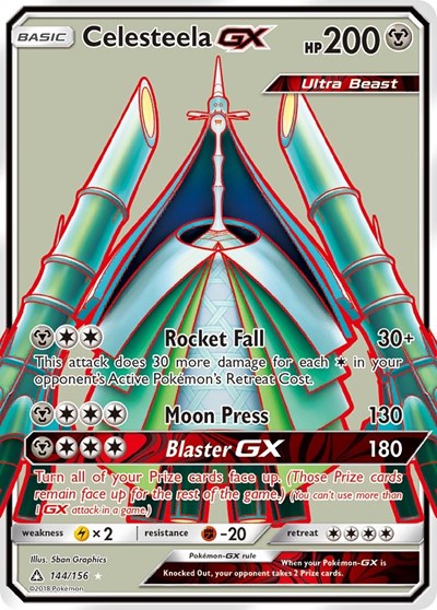Celesteela GX - 144/156 (Ultra Rare) [UPR-144-UR]
