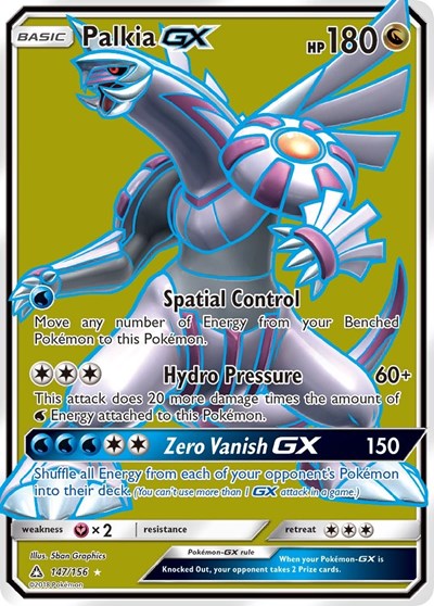 Palkia GX - 147/156 (Ultra Rare) [UPR-147-UR]