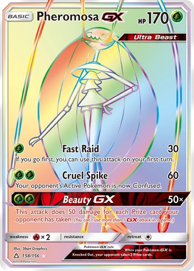 Pheromosa GX - 158/156 (Secret Rare) [UPR-158-SR]