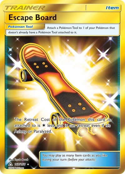 Escape Board - 167/156 (Secret Rare) [UPR-167-SR]