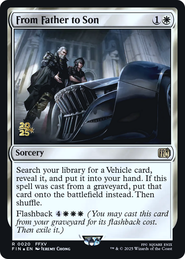 From Father to Son - Prerelease Promo [PFIN-20s]