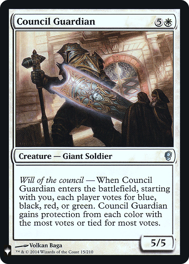 Council Guardian [PLST-CNS-15]