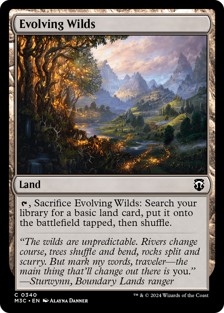 Evolving Wilds [M3C-340]