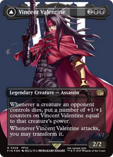 Vincent Valentine // Galian Beast - Borderless - Surge Foil - Full Art [FIN-528]