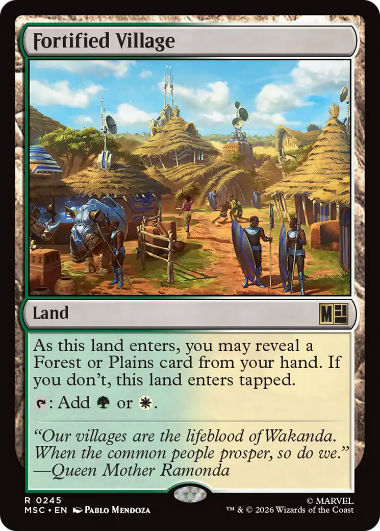 Fortified Village [MSC-245]