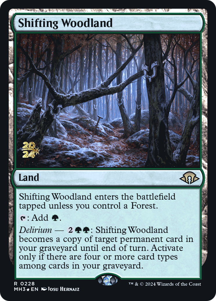 Shifting Woodland - Prerelease Promo [PMH3-228s]