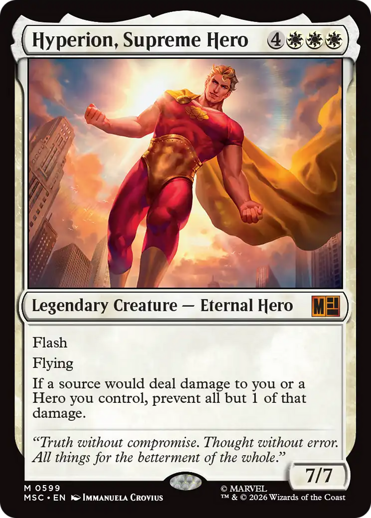 Hyperion, Supreme Hero [MSC-599]