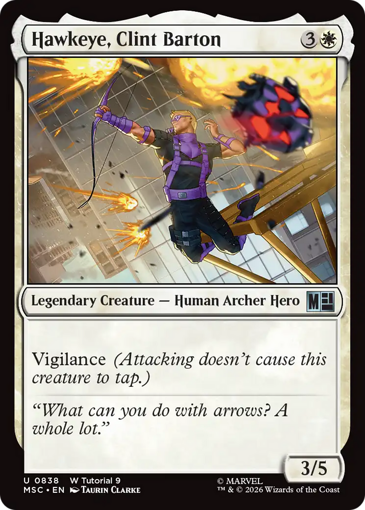 Hawkeye, Clint Barton [MSC-838]