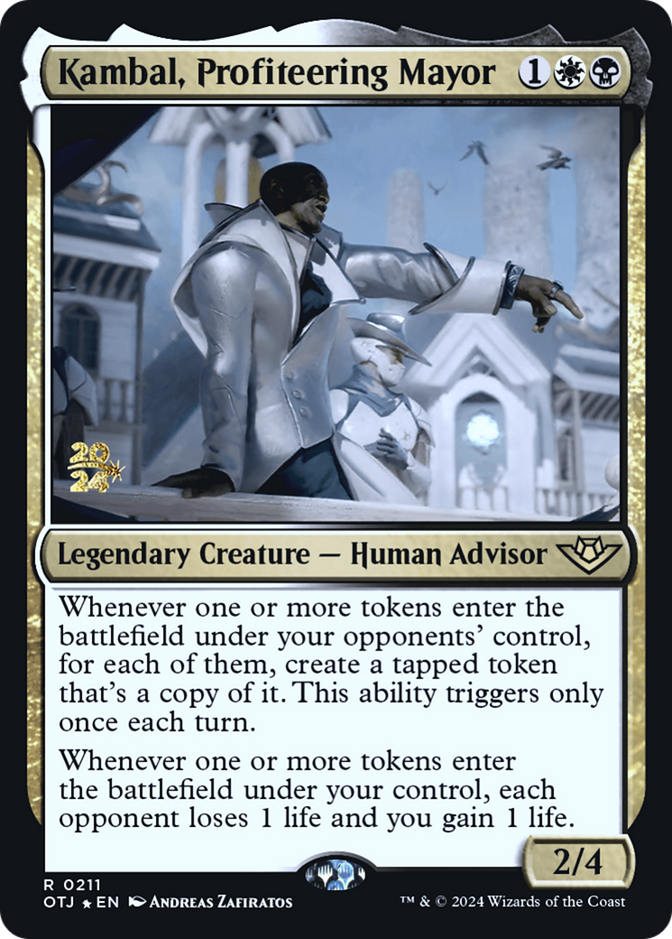 Kambal, Profiteering Mayor - Prerelease Promo [POTJ-211s]