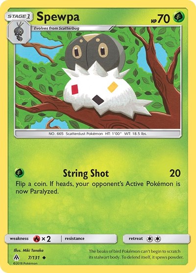 Spewpa - 7/131 (Uncommon) [FLI-7-U]